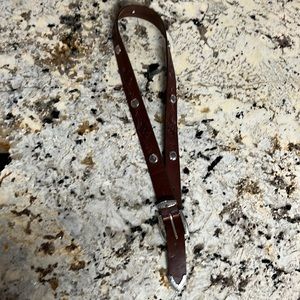 Brighton Women’s Brown Leather Belt.